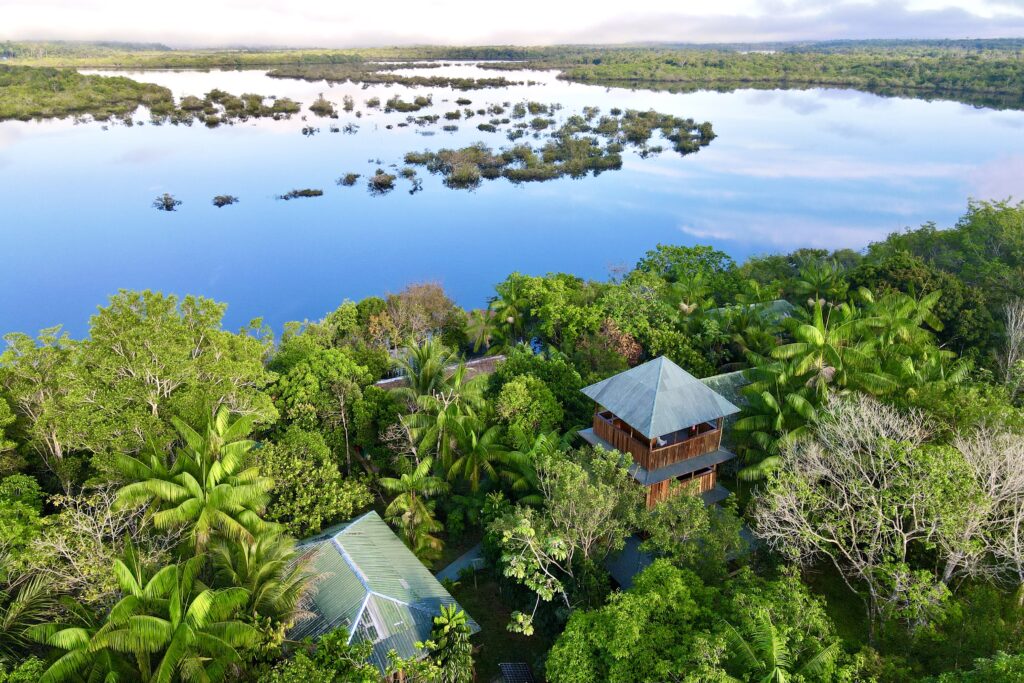 Amazon drone shot in Brazil