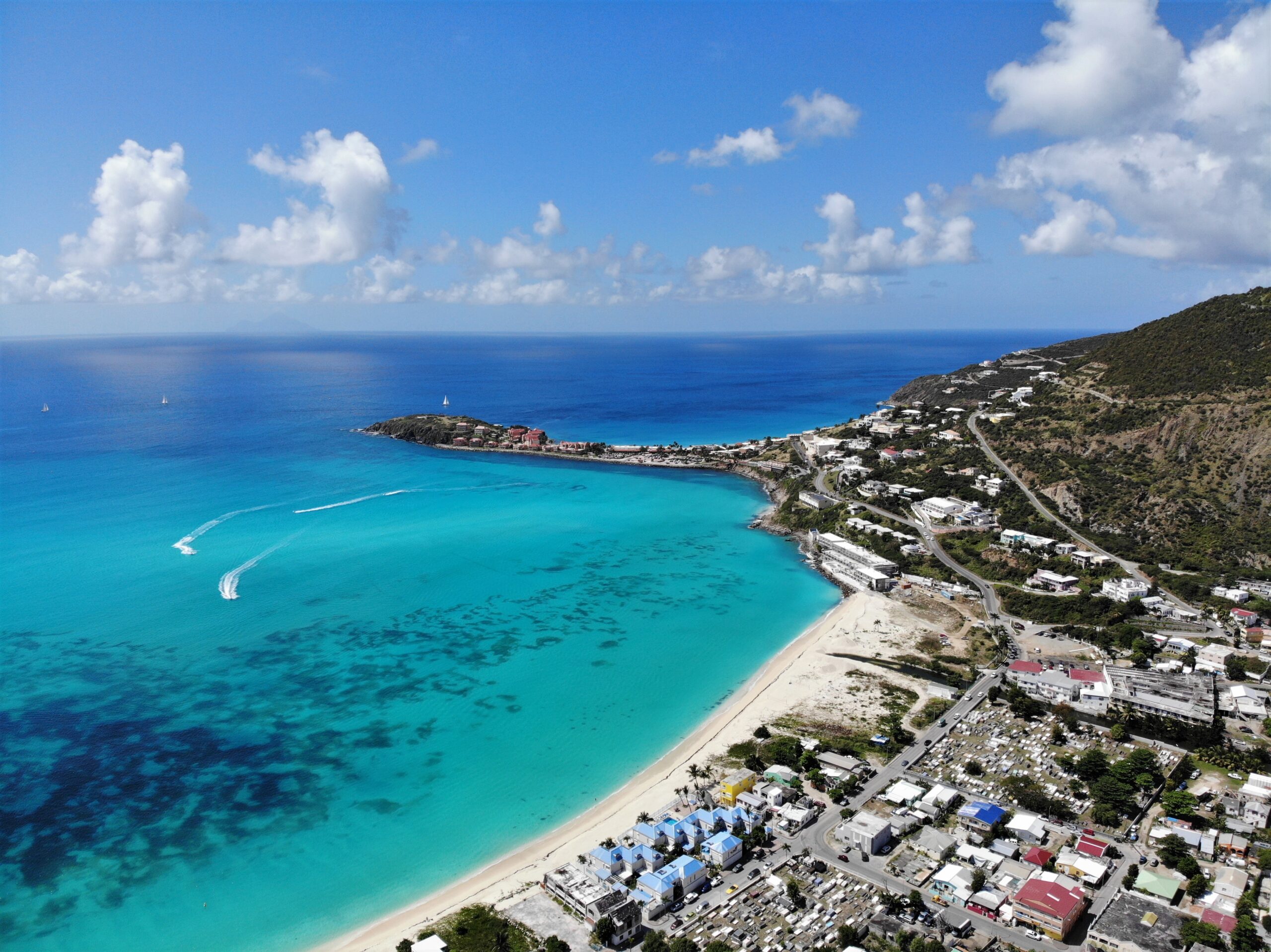 Saint Martin beach