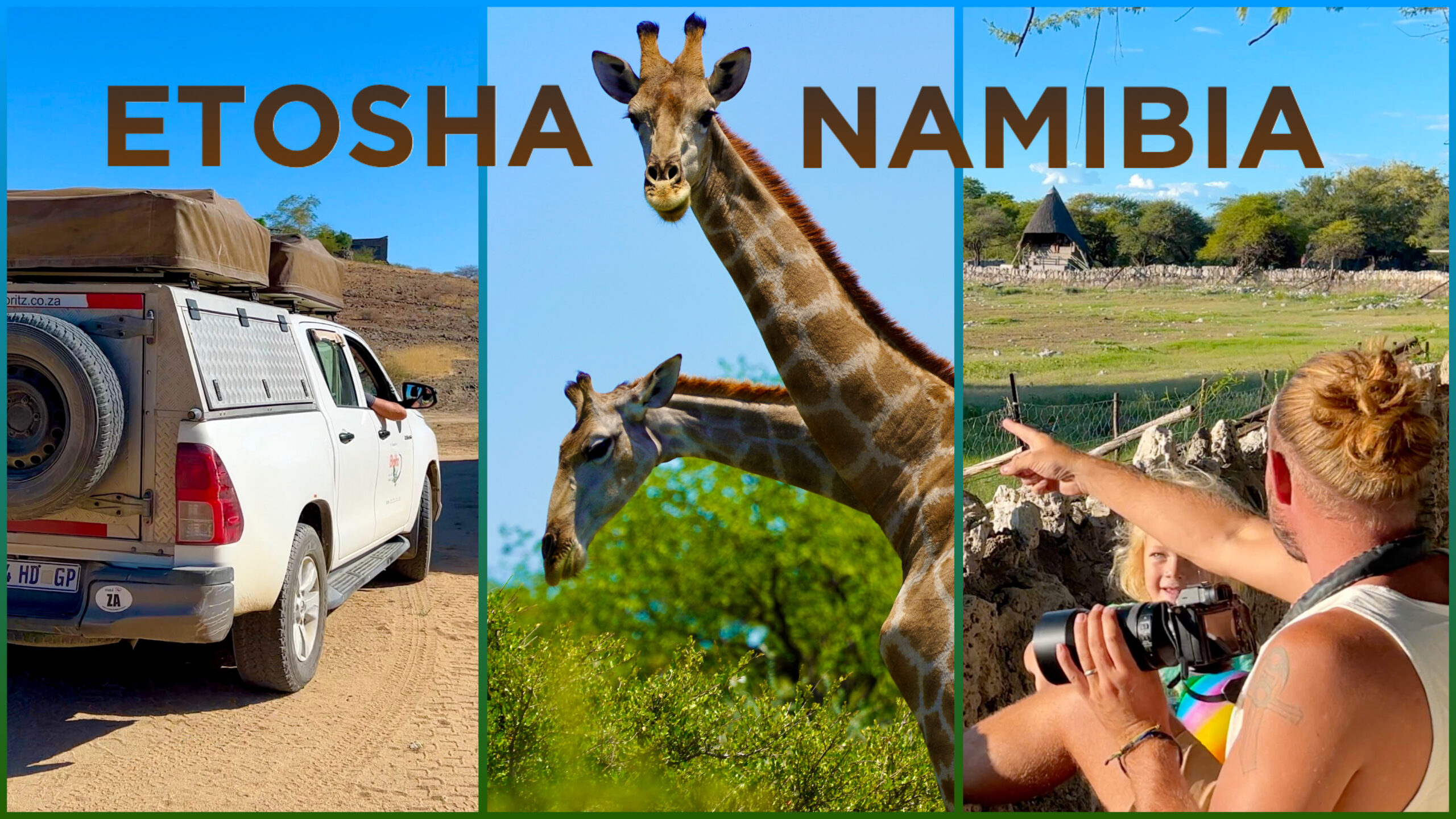 Etosha video Namibia